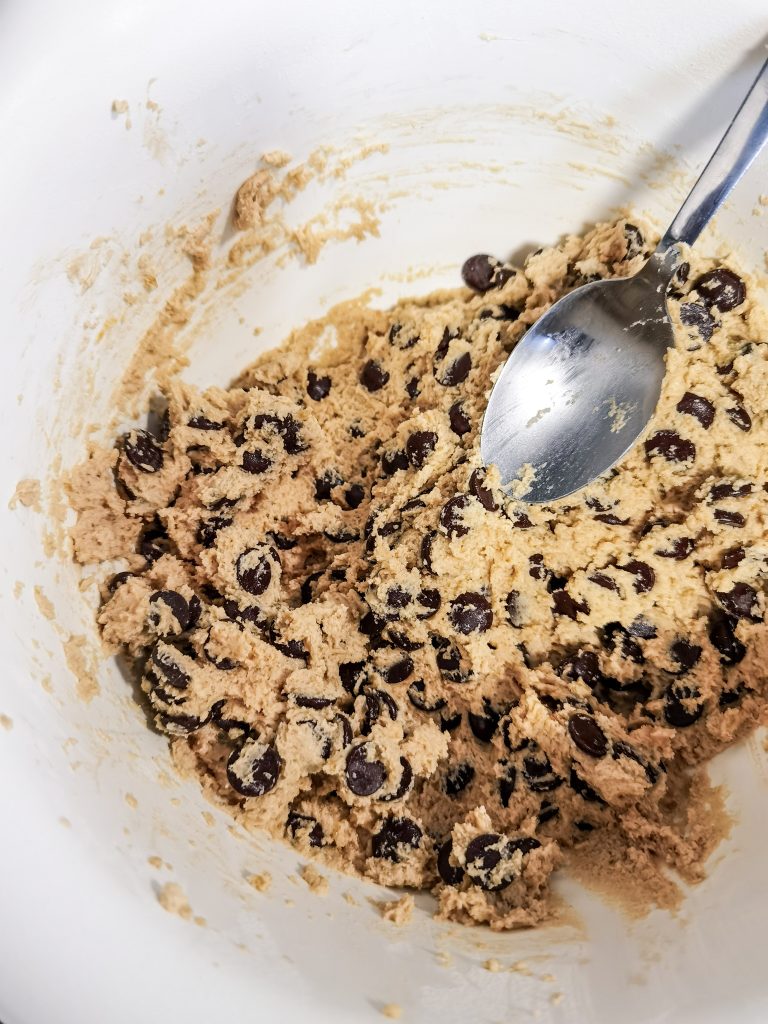 Cookies cesto v miske