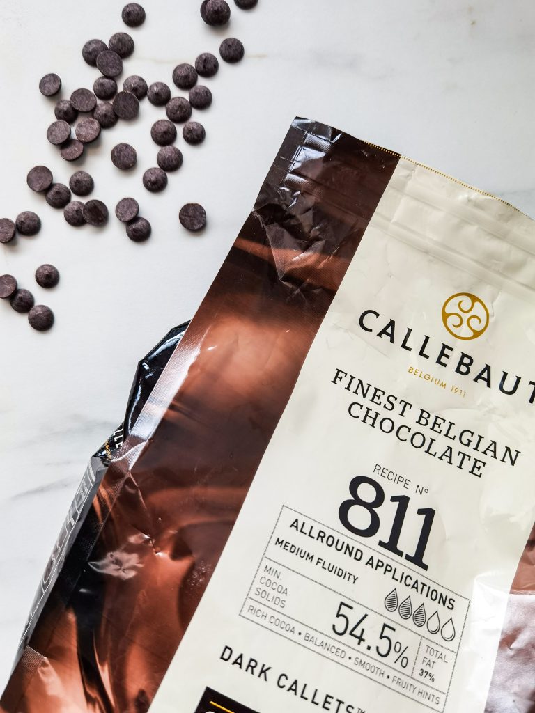 Balenie čokolády Callebaut 54,5%