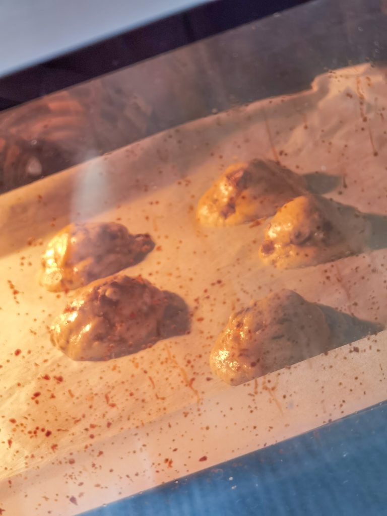 Cookies v trúbe poloroztečené