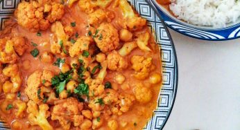 Vegetariánska masala s domácim chlebom naan