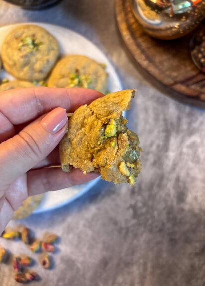 Kúsok pistáciového cookie